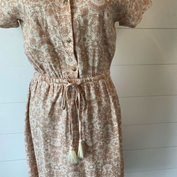 C&C CALIFORNIA C & C California Linen Blend Midi Size Small - Picture 6 of 11